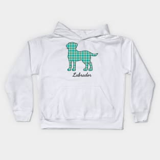 Lab Mom Plaid Kids Hoodie